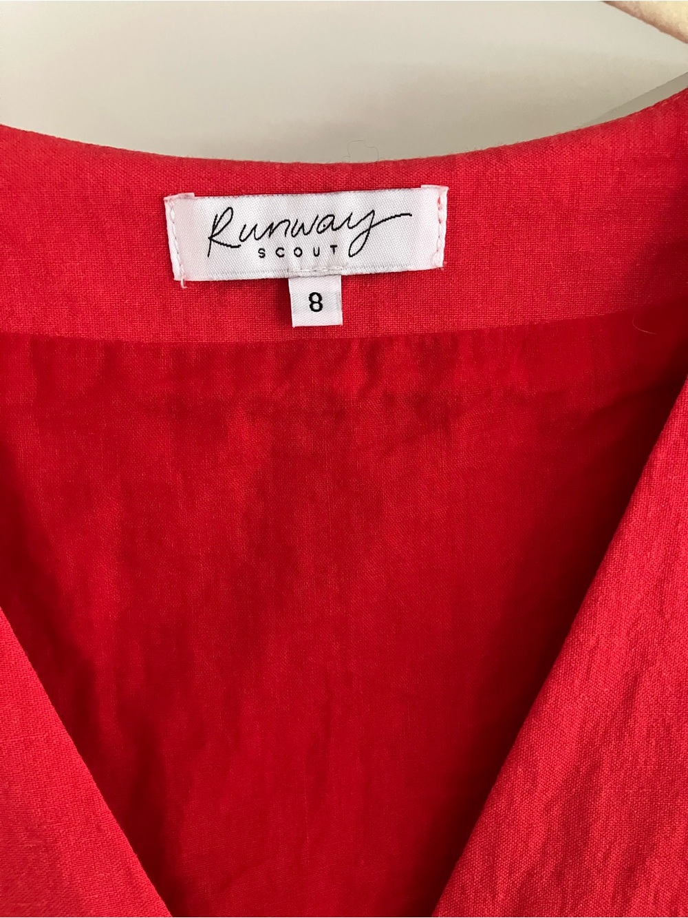Red Button-Front Vest Top - Picture 2 of 11